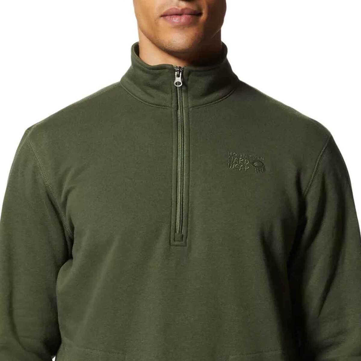 Mountain Hardwear Men's Logo Quarter Zip Sweatshirt Mountain Hardwear Men's Logo Quarter Zip Sweatshirt
