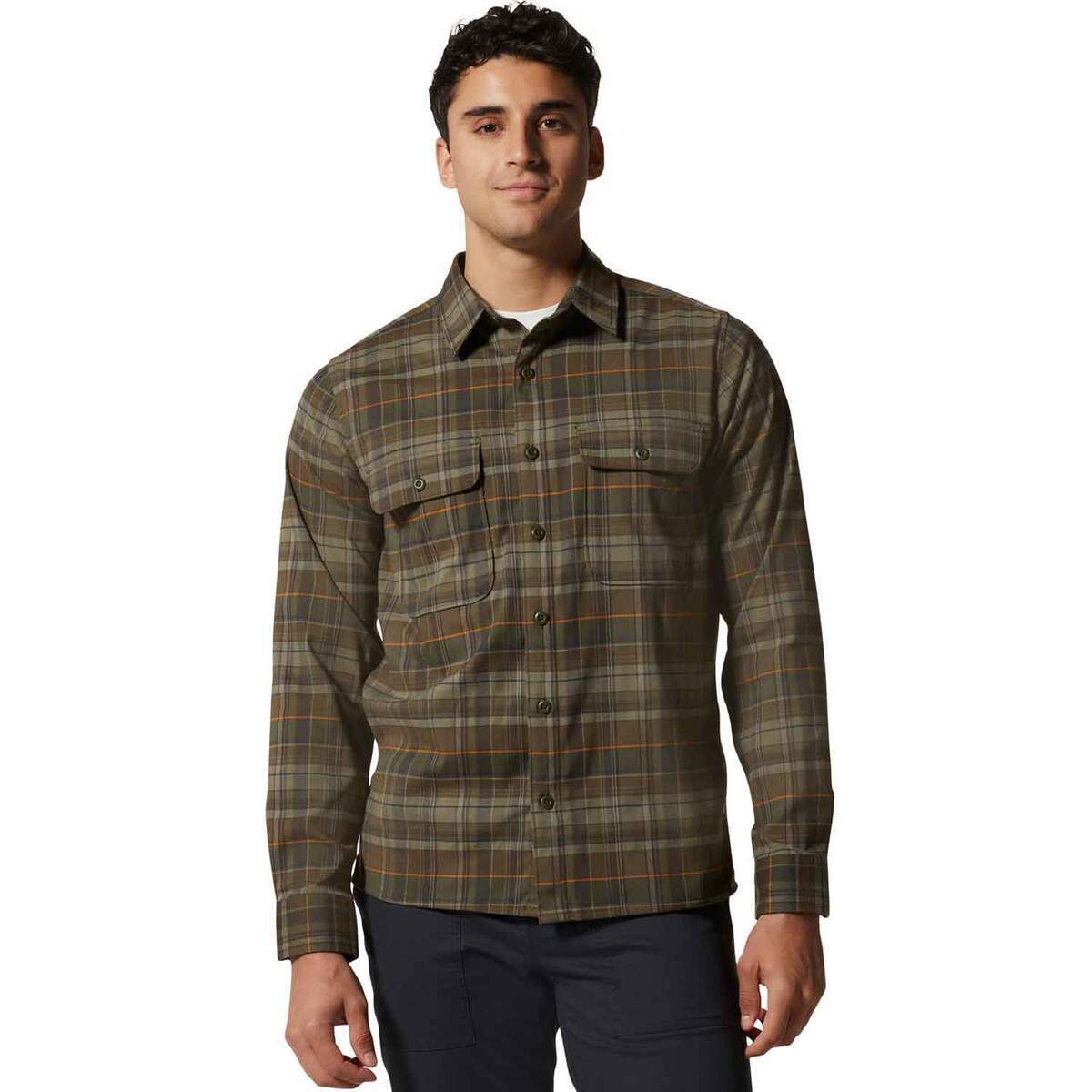 Mountain Hardwear Men's Voyager One Long Sleeve Hiking Shirt Mountain Hardwear Men's Voyager One Long Sleeve Hiking Shirt