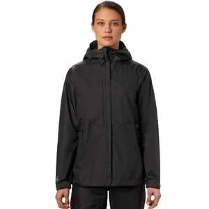 Mountain Hardwear Women's Acadia Waterproof Packable Rain Jacket - Void - XL