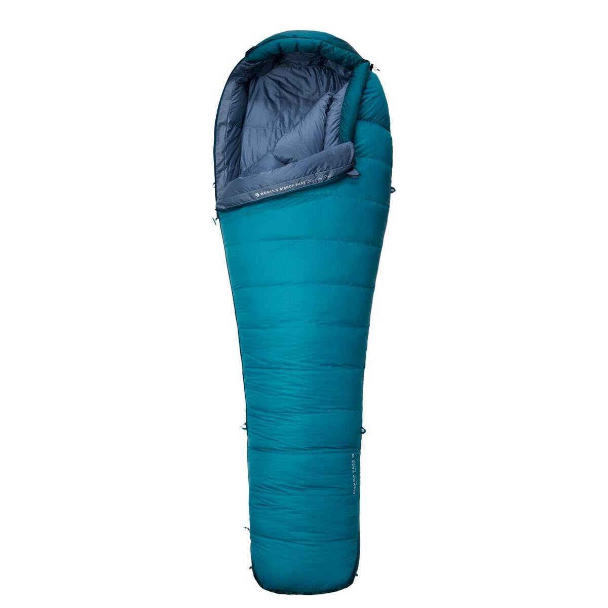 Mountain Hardwear Women's Bishop Pass 15 Degree Mummy Sleeping Bag - Vivid Teal Mountain Hardwear Women's Bishop Pass 15 Degree Mummy Sleeping Bag - Vivid Teal