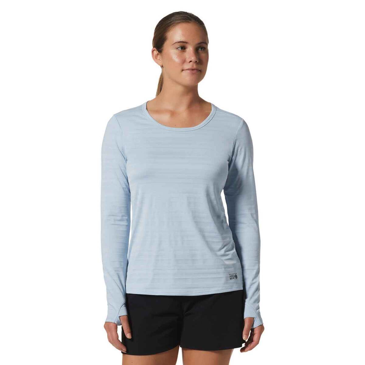 Mountain Hardwear Women's Mighty Stripe Long Sleeve Shirt Mountain Hardwear Women's Mighty Stripe Long Sleeve Shirt