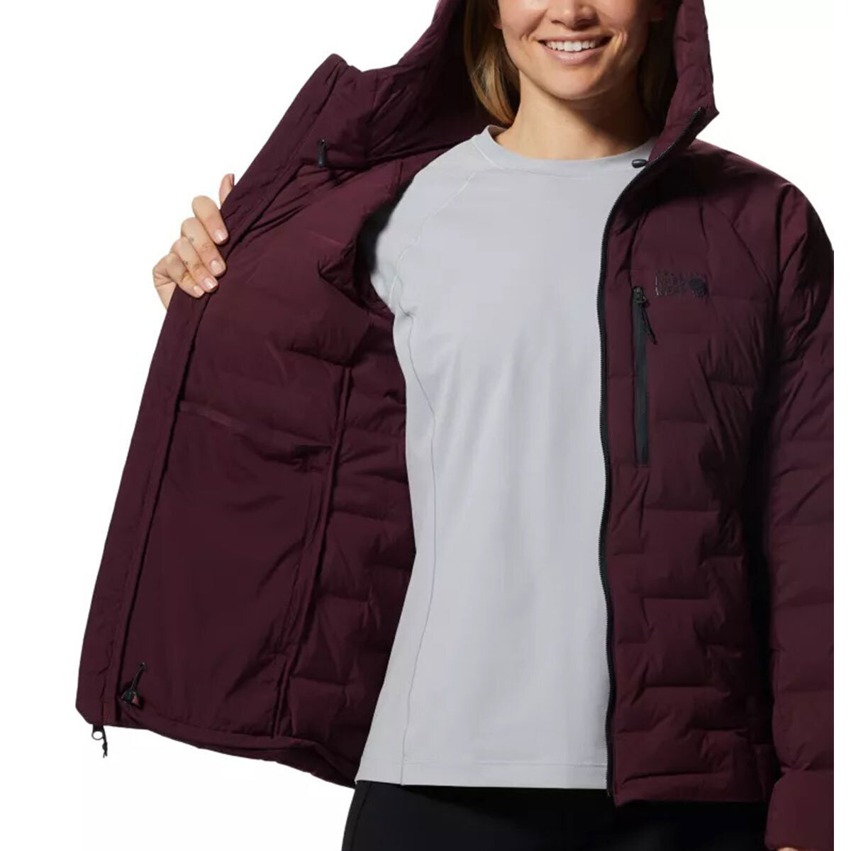 Mountain Hardwear Women's Stretchdown Insulated Hiking Jacket Mountain Hardwear Women's Stretchdown Insulated Hiking Jacket