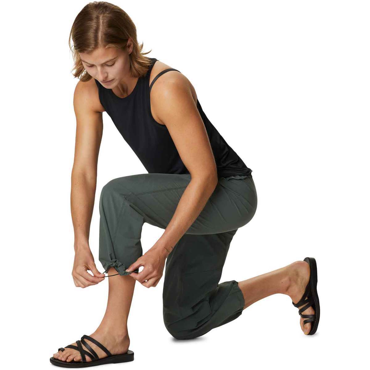 Mountain Hardwear Women's Wondervalley Relaxed Fit Crop Hiking Pants Mountain Hardwear Women's Wondervalley Relaxed Fit Crop Hiking Pants