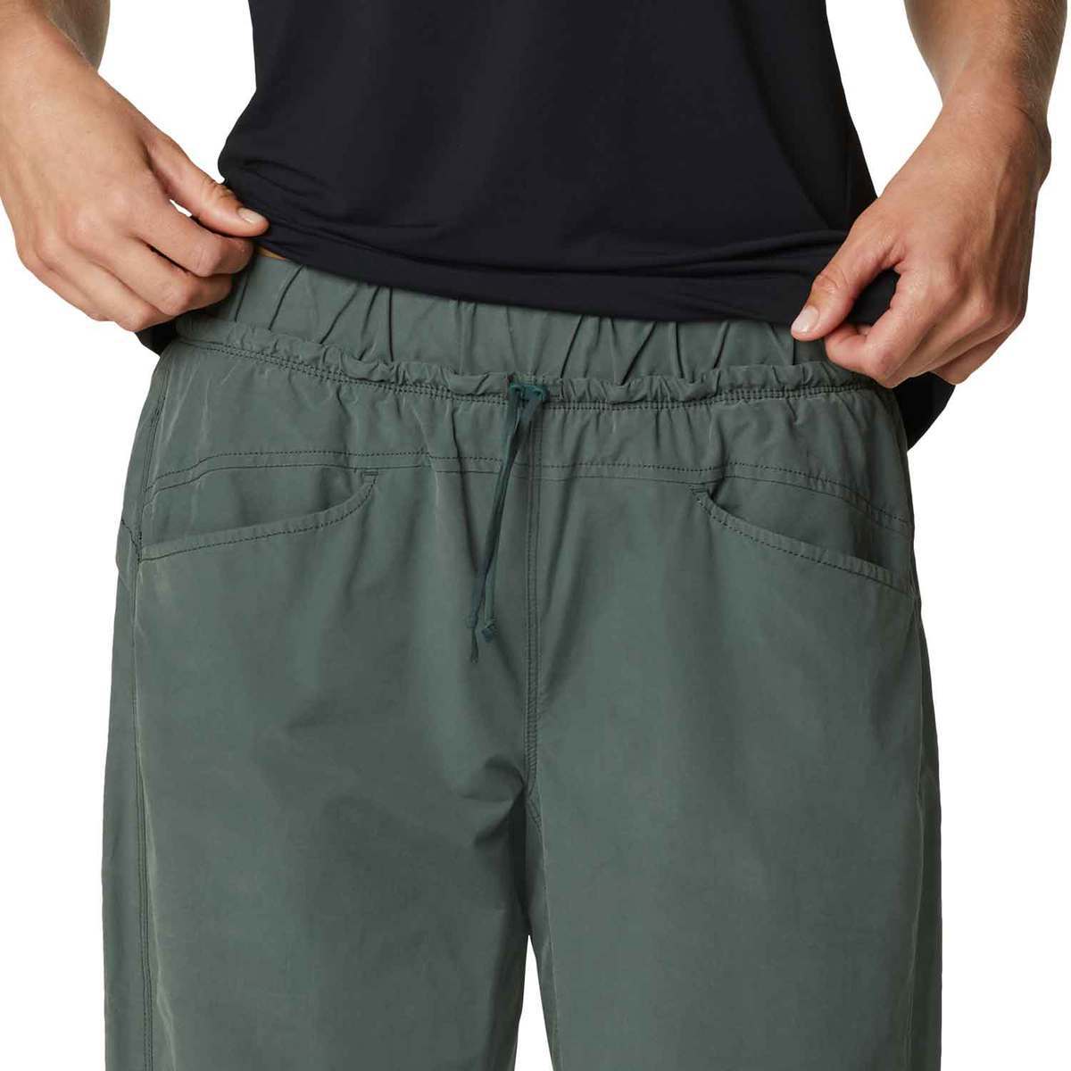 Mountain Hardwear Women's Wondervalley Relaxed Fit Crop Hiking Pants Mountain Hardwear Women's Wondervalley Relaxed Fit Crop Hiking Pants