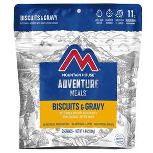 Mountain House Biscuits & Gravy - 2 Servings