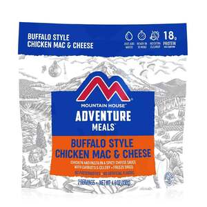 Mountain House Buffalo Style Chicken Mac and Cheese Pouch - 2 Servings