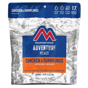 Mountain House Chicken & Dumplings with Vegetables - 2 Servings