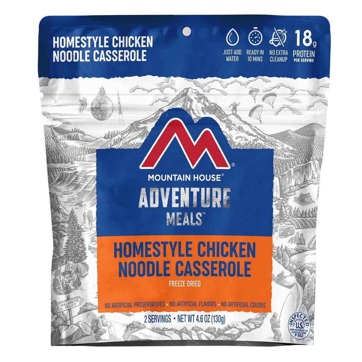 Mountain House Homestyle Chicken Noodle Casserole - 2 Servings Mountain House Homestyle Chicken Noodle Casserole - 2 Servings
