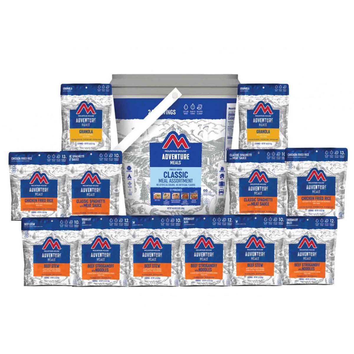 Mountain House Just in Case Classic Assortment Bucket Mountain House Just in Case Classic Assortment Bucket