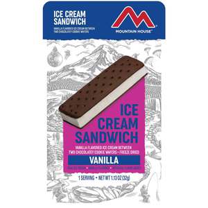 Mountain House Vanilla Ice Cream Sandwich - 1 Serving