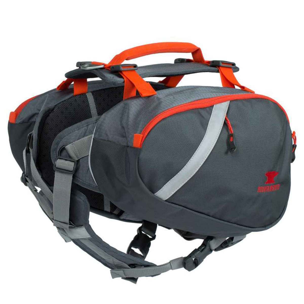 Mountainsmith K9 Dog Pack Grey/Lava - Small - Grey/Lava Red 20-40 Pounds Mountainsmith K9 Dog Pack Grey/Lava - Small - Grey/Lava Red 20-40 Pounds