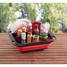 Mr Bar-B-Q Collapsible Caddy - Black/Red