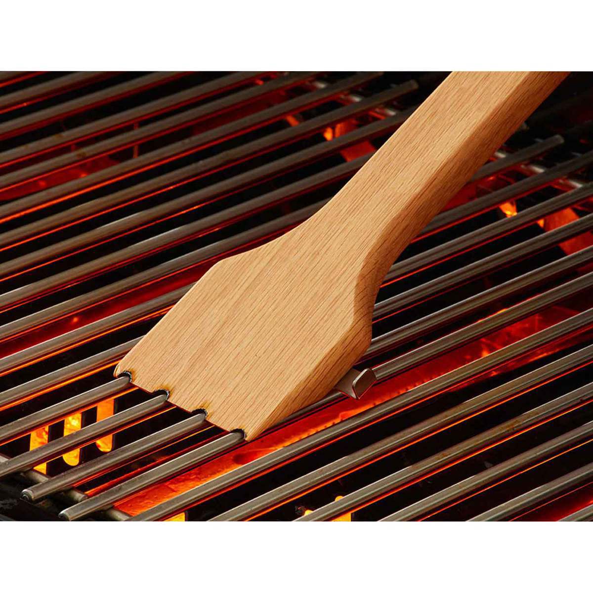 Mr Bar-B-Q Natural Wood Scraper - Wood Mr Bar-B-Q Natural Wood Scraper - Wood