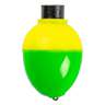 Mr. Crappie by Betts Rattlin' Pear Bobber - Yellow/Green 1in - Yellow/Green