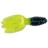 Mr. Crappie Crappie Thunder Crappie Bait - Junebug/Chartreuse Glitter Tail, 1-3/4in, 15 Pack - Junebug/Chartreuse Glitter Tail
