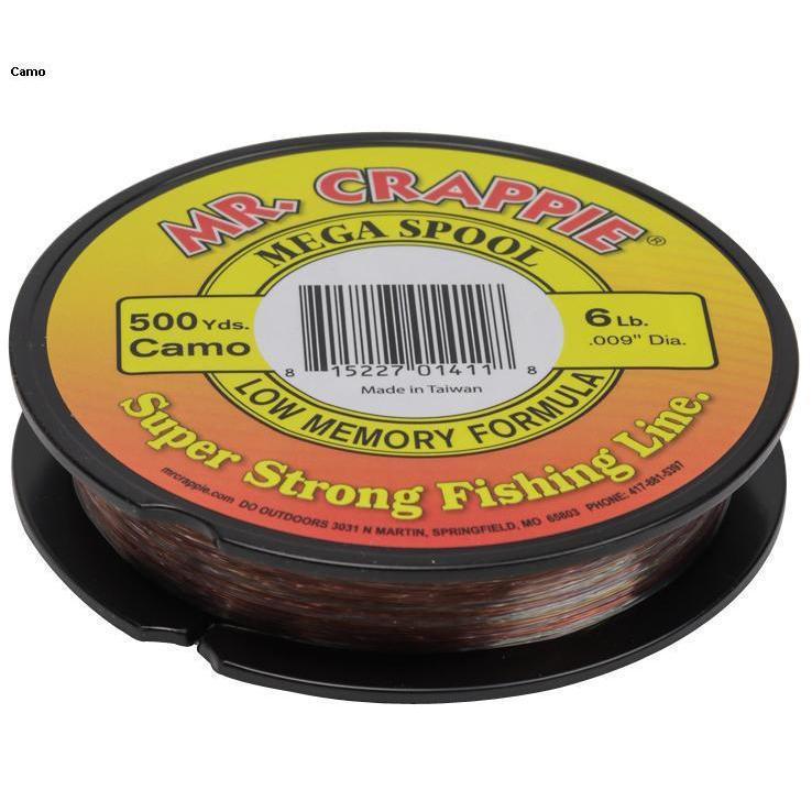 Mr. Crappie Mega Spool Monofilament Line Mr. Crappie Mega Spool Monofilament Line