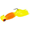 Stike King Mr. Crappie Sausage Head with Thunder Tail Panfish Bait - Osage Orange, 1/8oz, 3 Pack - Osage Orange