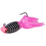 Stike King Mr. Crappie Sausage Head with Thunder Tail Panfish Bait - Pink Tuxedo, 1/16oz, 3 Pack - Pink Tuxedo