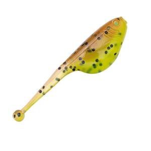 Mr. Crappie ShadPole Crappie Bait - Pumpkinseed Chartreuse, 2in, 15 Pack