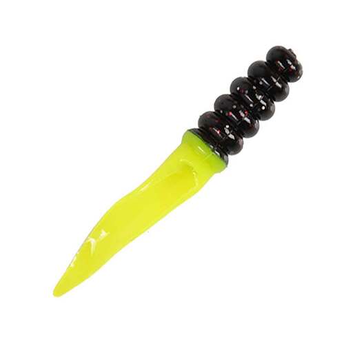 Strike King Mr. Crappie Slab Slanger Grub – Lime-A-Nator