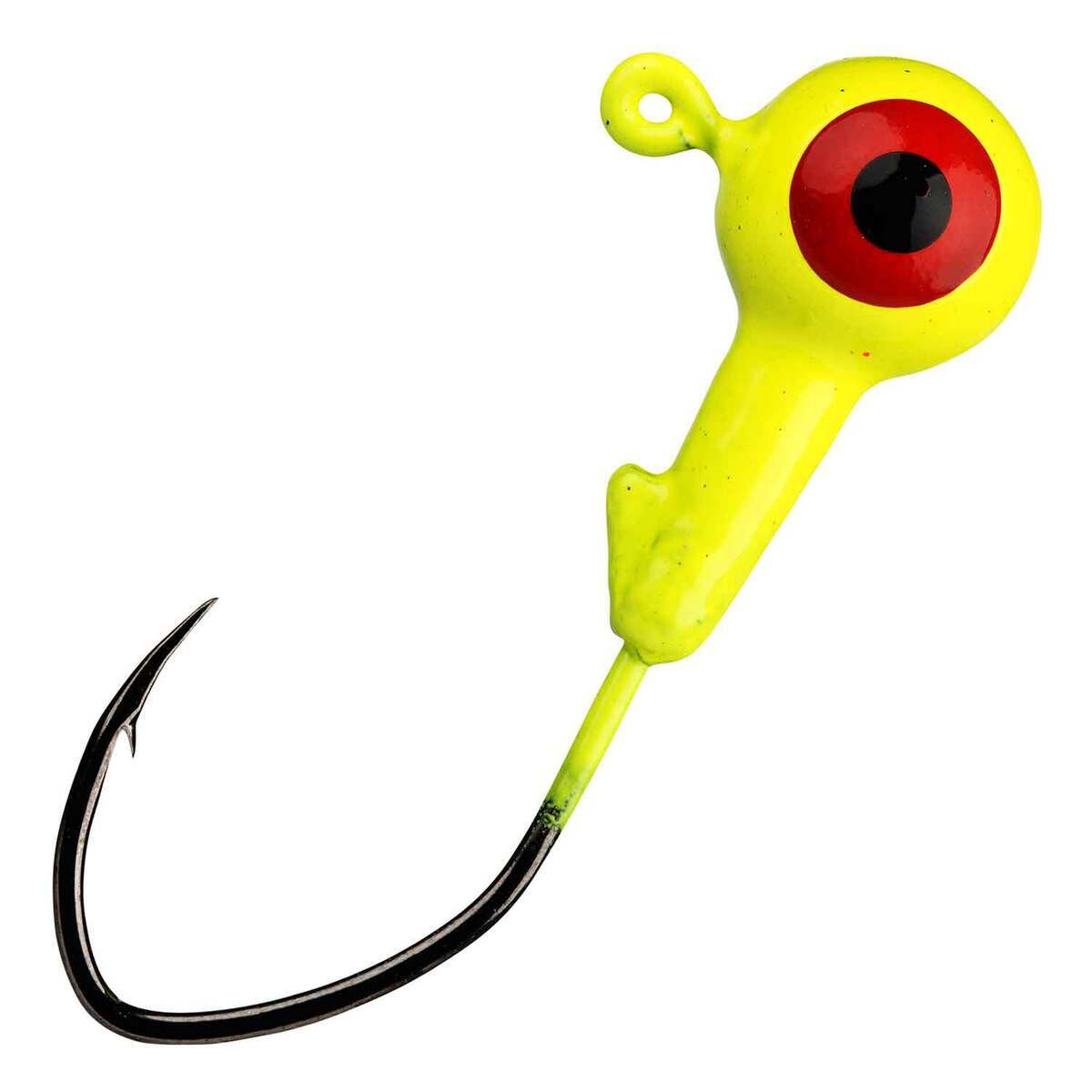 Slasher Rig Mr. Crappie Slab Slasher Jig Head - Chartreuse, 1/16oz, 8 Pack ...