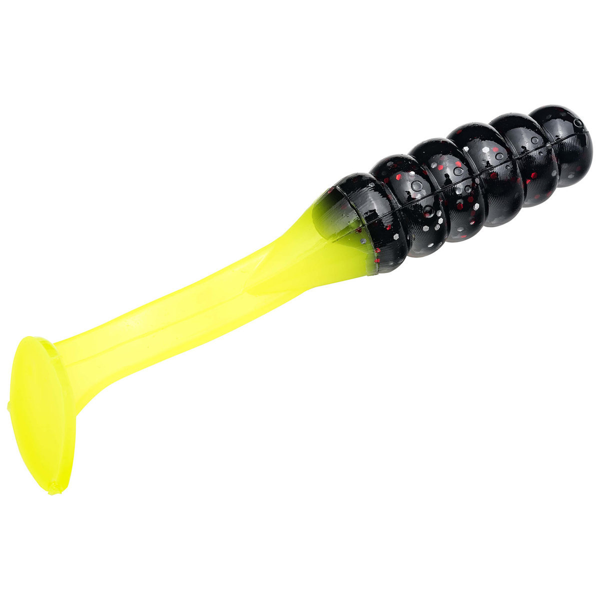 Mr. Crappie Slabalicious Crappie Bait - Tuxedo Black Chartreuse, 2in, 15 Pack - Tuxedo Black Chartreuse Mr. Crappie Slabalicious Crappie Bait - Tuxedo Black Chartreuse, 2in, 15 Pack - Tuxedo Black Chartreuse