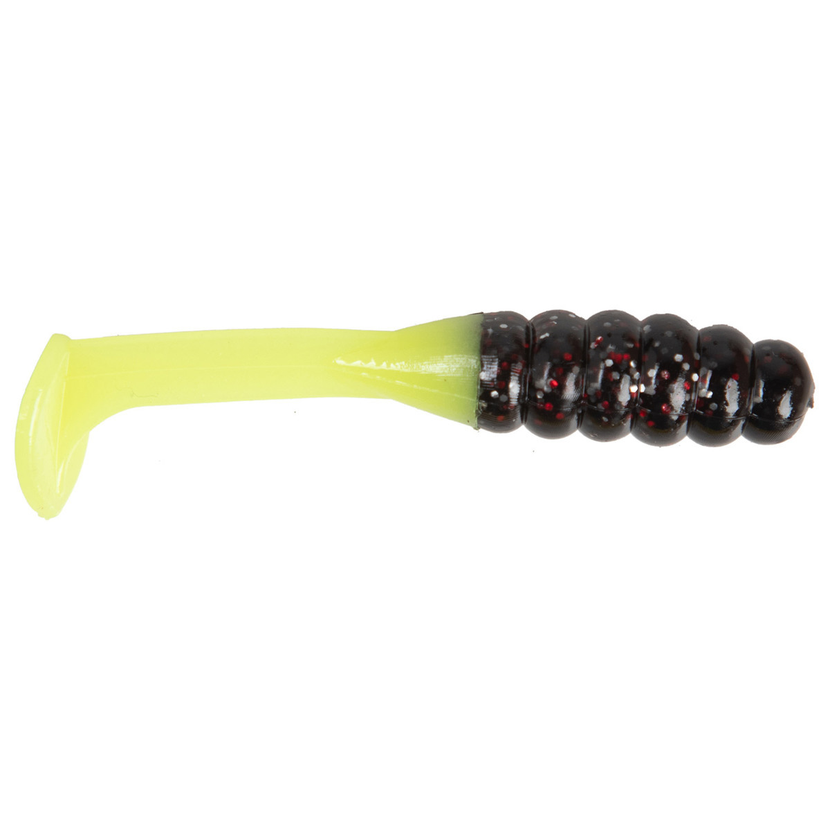 Mr. Crappie Slabalicious Crappie Bait - Tuxedo Black/Chartreuse Glow, 2in, 15 Pack - Tuxedo Black/Chartreuse Glow Mr. Crappie Slabalicious Crappie Bait - Tuxedo Black/Chartreuse Glow, 2in, 15 Pack - Tuxedo Black/Chartreuse Glow