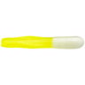 Mr. Crappie Tubes - Pearl/Chartreuse Tail, 2in, 15pk - Pearl/Chartreuse Tail