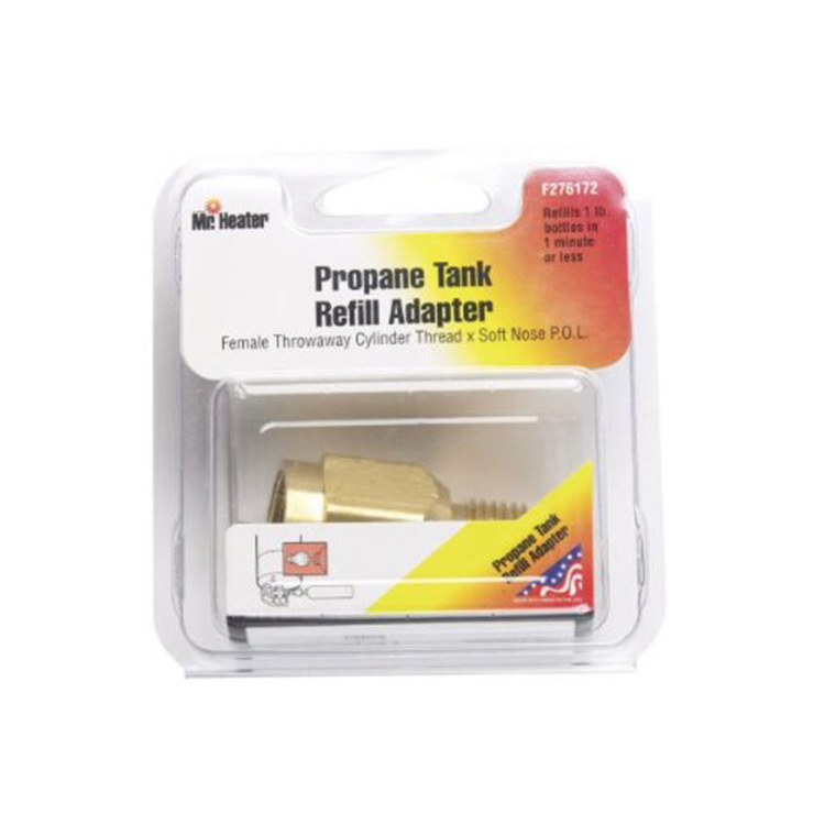 Mr. Heater Propane Tank Refill Adapter - Gold Mr. Heater Propane Tank Refill Adapter - Gold