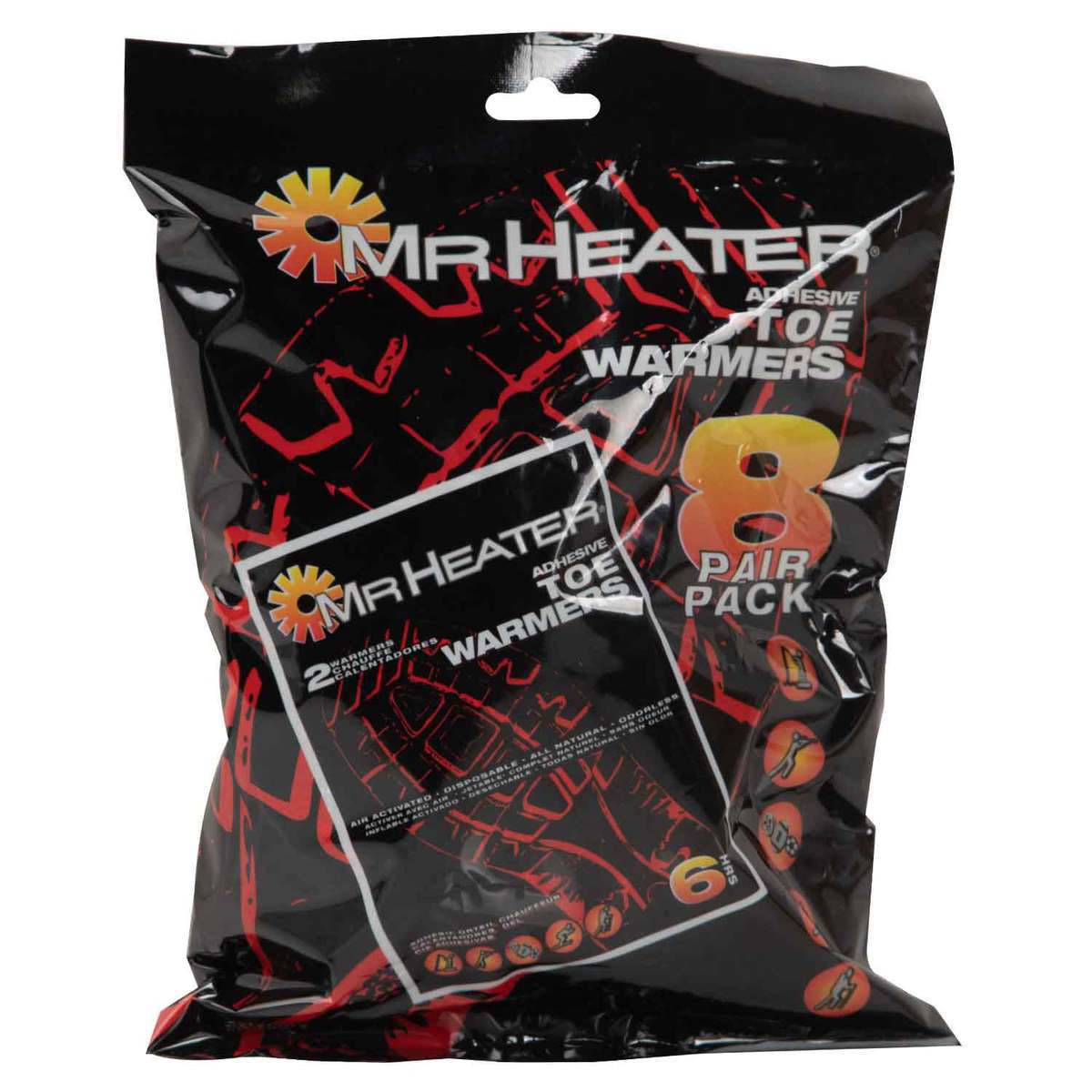 Mr Heater Toe Warmers 8 Pair Pack Mr Heater Toe Warmers 8 Pair Pack