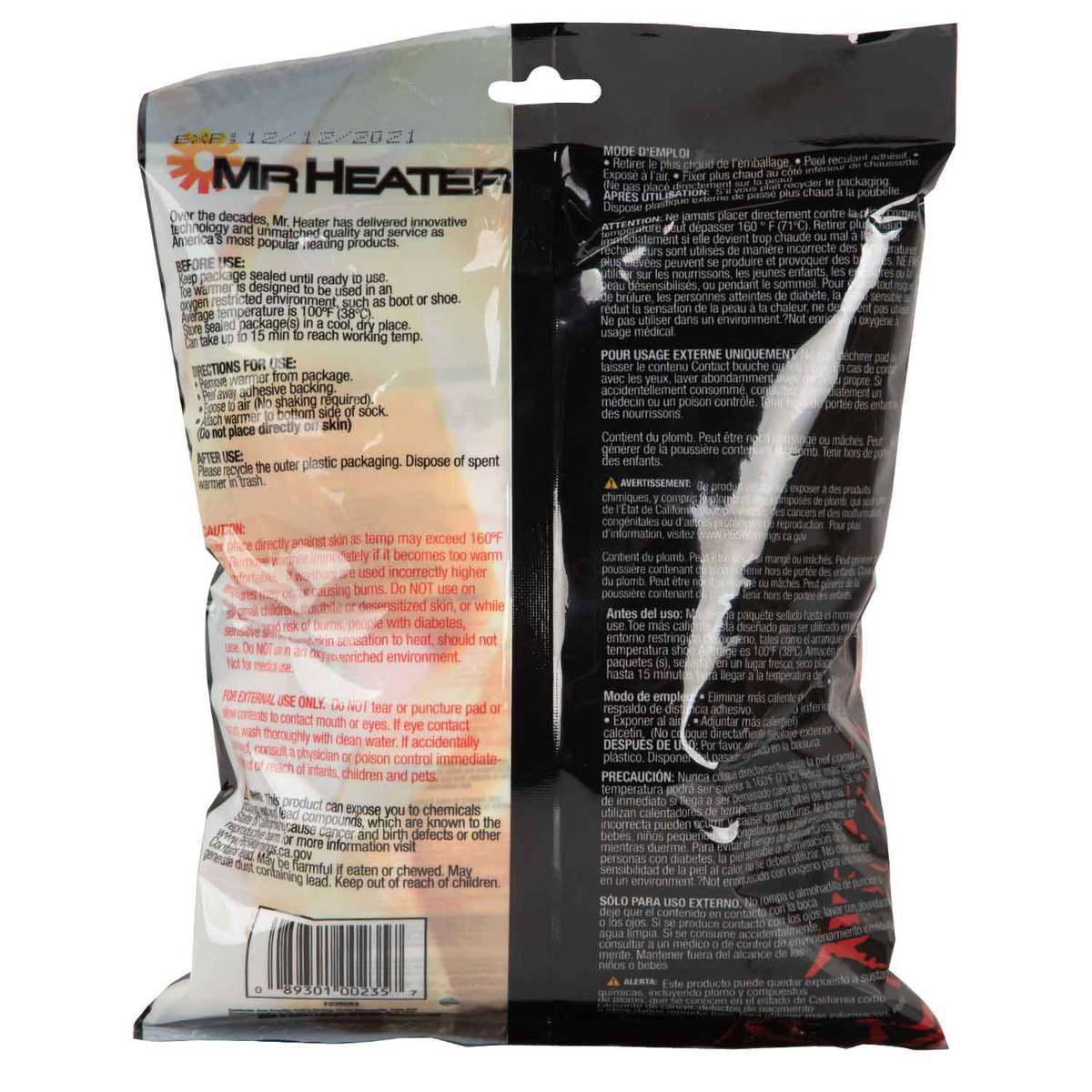 Mr Heater Toe Warmers 8 Pair Pack Mr Heater Toe Warmers 8 Pair Pack