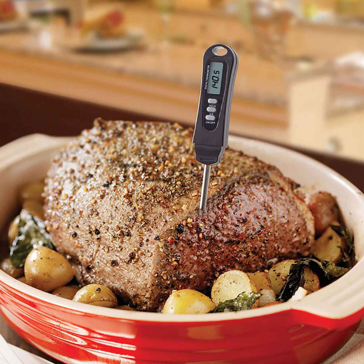 Mr. Bar-B-Q Digital Meat Thermometer - Black Mr. Bar-B-Q Digital Meat Thermometer - Black