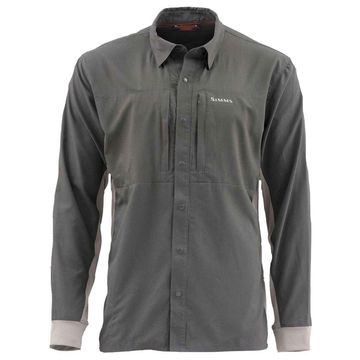 Simms Men's Intruder Bicomp Long Sleeve Fishing Shirt Simms Men's Intruder Bicomp Long Sleeve Fishing Shirt