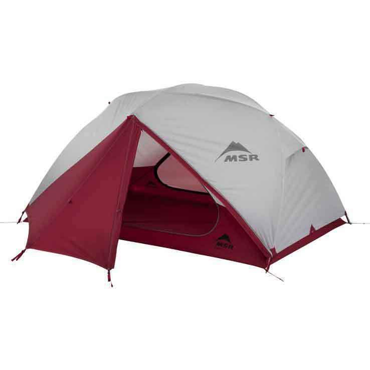MSR Elixir 2 Person Backpacking Tent with Footprint - Red/White MSR Elixir 2 Person Backpacking Tent with Footprint - Red/White