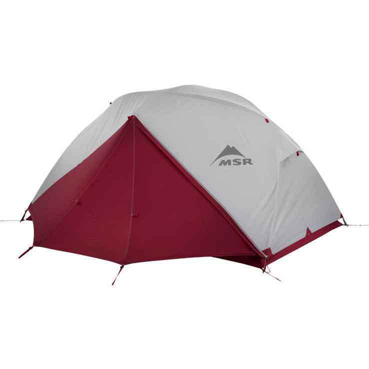 MSR Elixir 2 Person Backpacking Tent with Footprint - Red/White MSR Elixir 2 Person Backpacking Tent with Footprint - Red/White
