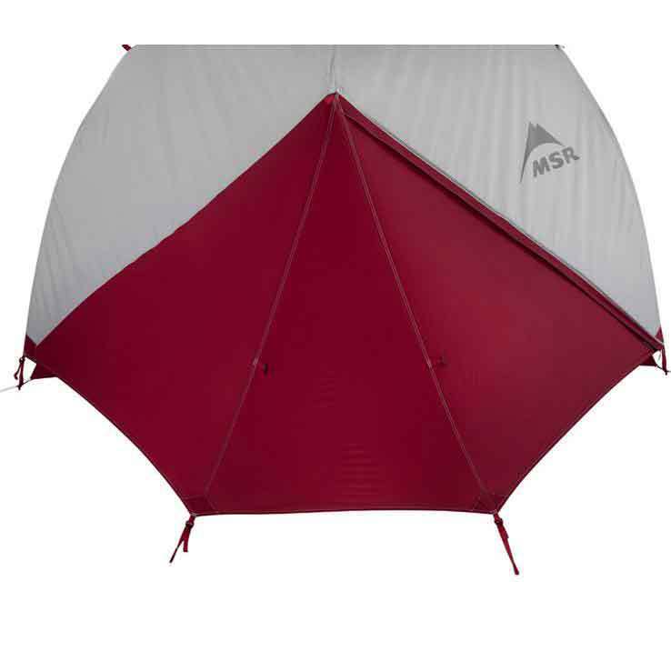 MSR Elixir 2 Person Backpacking Tent with Footprint - Red/White MSR Elixir 2 Person Backpacking Tent with Footprint - Red/White