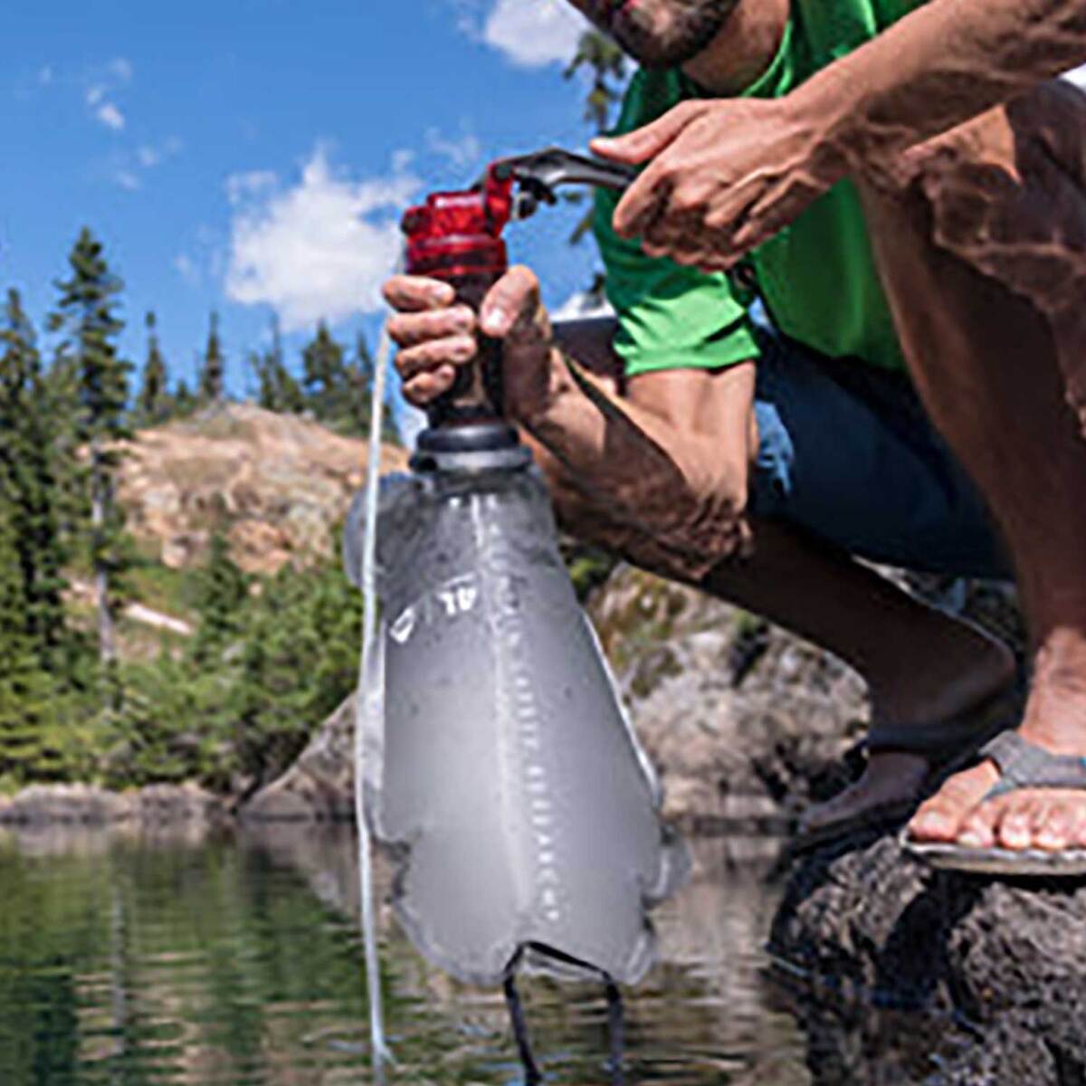 MSR MiniWorks EX Water Purifier System With Micro Filter & Aqua Tabs - For Backpacking, Camping & Travel