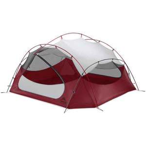 MSR Papa Hubba NX 4-Person Backpacking Tent - Red/White