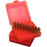 MTM 100 RD Ammo Box 22MAG-17MHR - Clear Red
