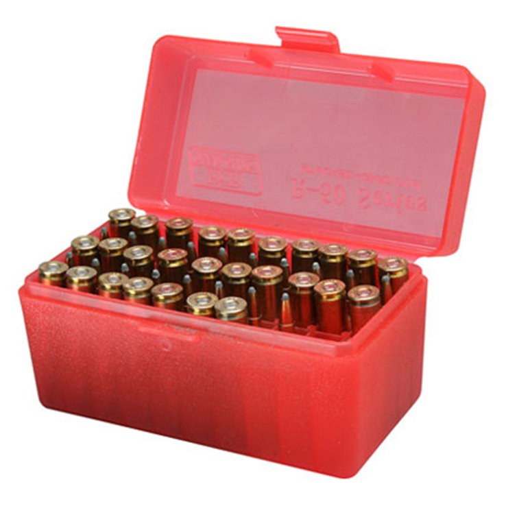 MTM Ammo Box Rifle 50RD - Clear Blue MTM Ammo Box Rifle 50RD - Clear Blue