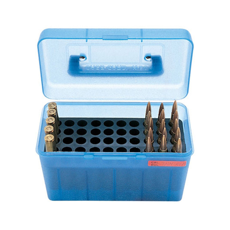 MTM Ammo Box Rifle 50RD - Clear Blue MTM Ammo Box Rifle 50RD - Clear Blue