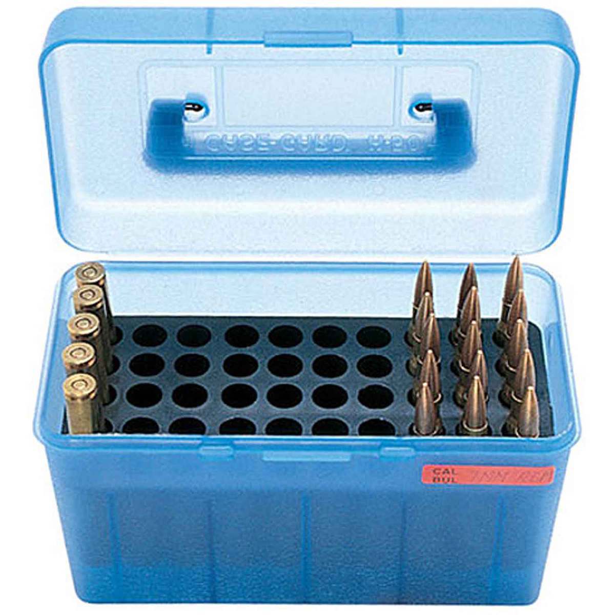 MTM Deluxe 50 Round Rifle Ammo Box MTM Deluxe 50 Round Rifle Ammo Box
