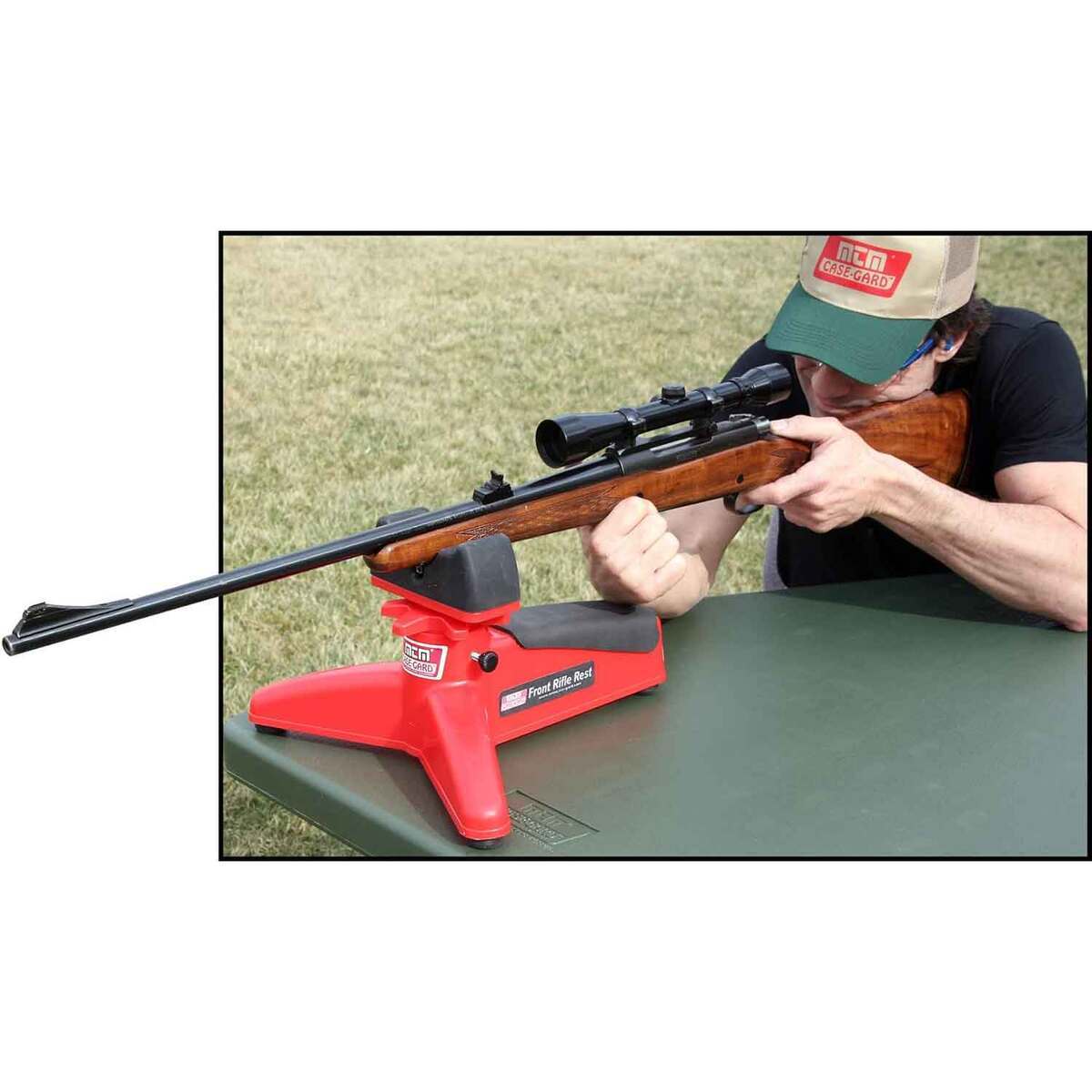 MTM Front Rifle Rest - Red | Sportsman's Warehouse