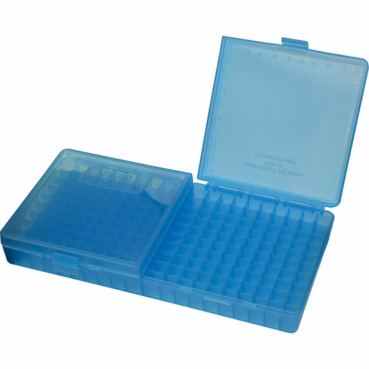 MTM P200 Flip-Top 40 S&W/45 Auto (ACP)/10mm Auto Ammo Box - 200 Rounds - Blue - Blue MTM P200 Flip-Top 40 S&W/45 Auto (ACP)/10mm Auto Ammo Box - 200 Rounds - Blue - Blue