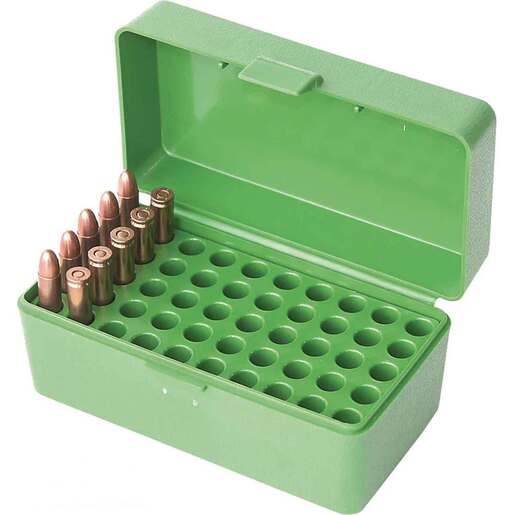 MTM Ammo Box Rifle 50RD – Green