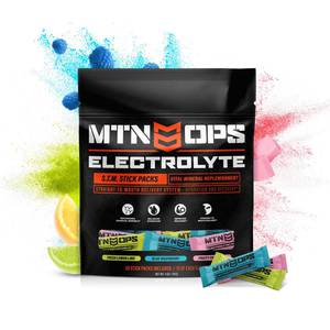 MTN OPS Electrolyte S.T.M. Stick Packs - 30 Pack