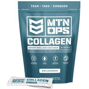 MTN OPS Unflavored on-the-go Collagen Packs