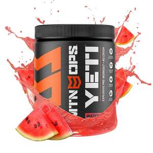 MTN OPS Yeti Explosive Pre-Workout Supplement