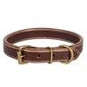 Mud River High Prairie Leather Collar - 18in - Mahogany