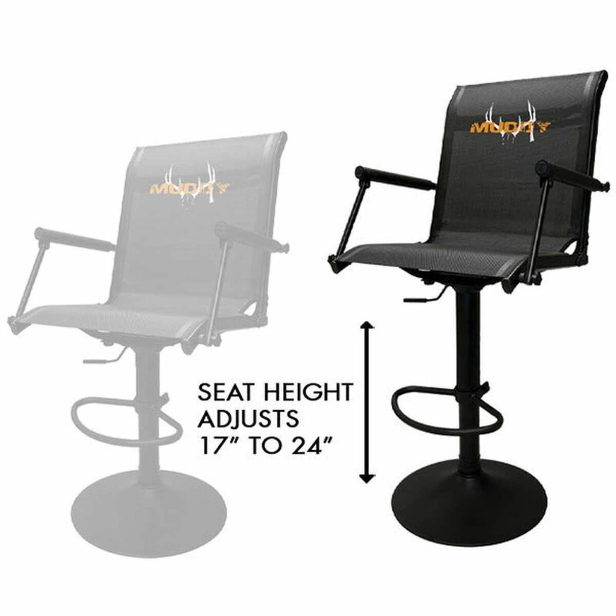 Muddy The Swivel Xtreme Blind Chair - Black Muddy The Swivel Xtreme Blind Chair - Black